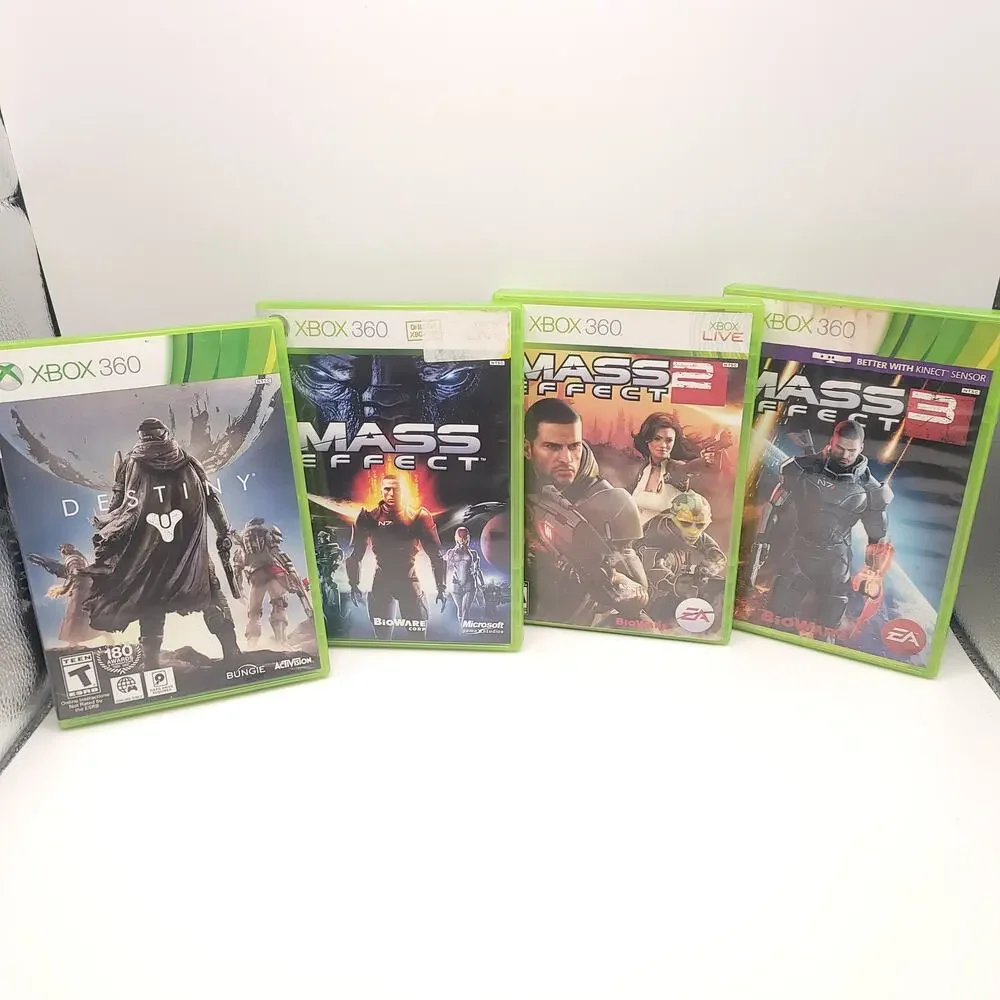 Xbox 360 Lot of 24 Games Skyrim Mass Effect Crysis 3 Deadrising Batman Destiny